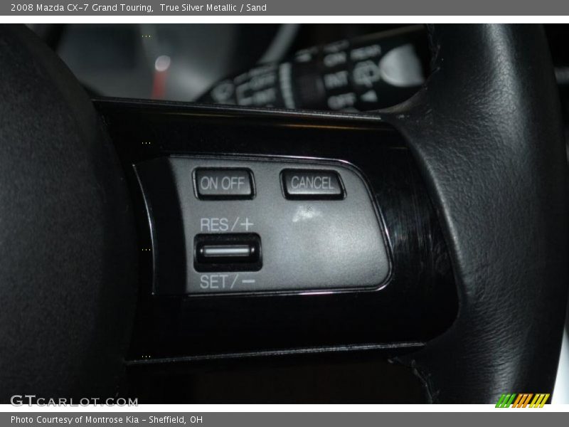 True Silver Metallic / Sand 2008 Mazda CX-7 Grand Touring