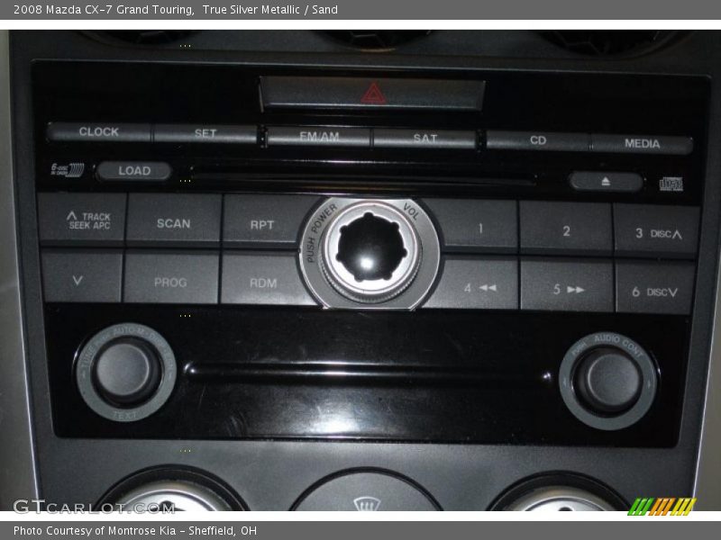 True Silver Metallic / Sand 2008 Mazda CX-7 Grand Touring