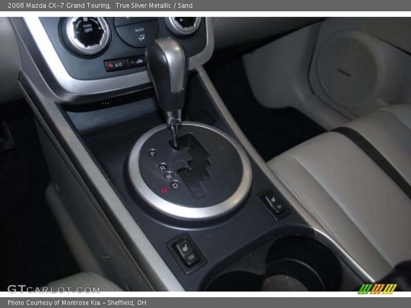 True Silver Metallic / Sand 2008 Mazda CX-7 Grand Touring