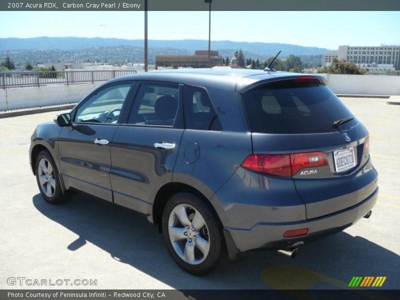 Carbon Gray Pearl / Ebony 2007 Acura RDX