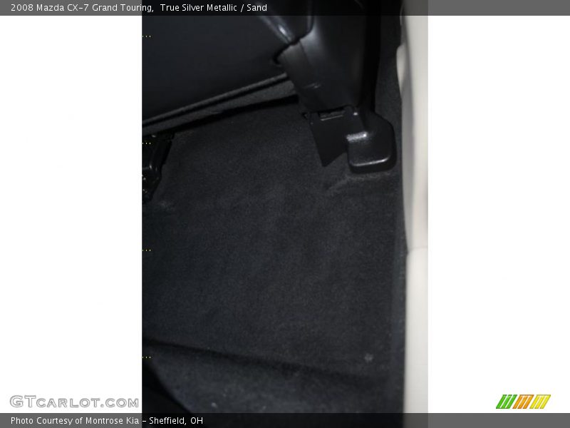 True Silver Metallic / Sand 2008 Mazda CX-7 Grand Touring