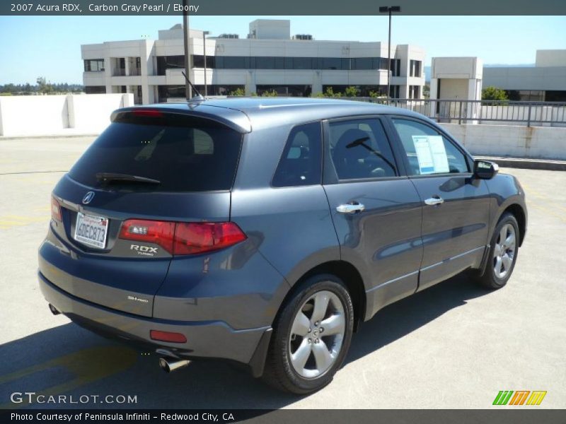 Carbon Gray Pearl / Ebony 2007 Acura RDX