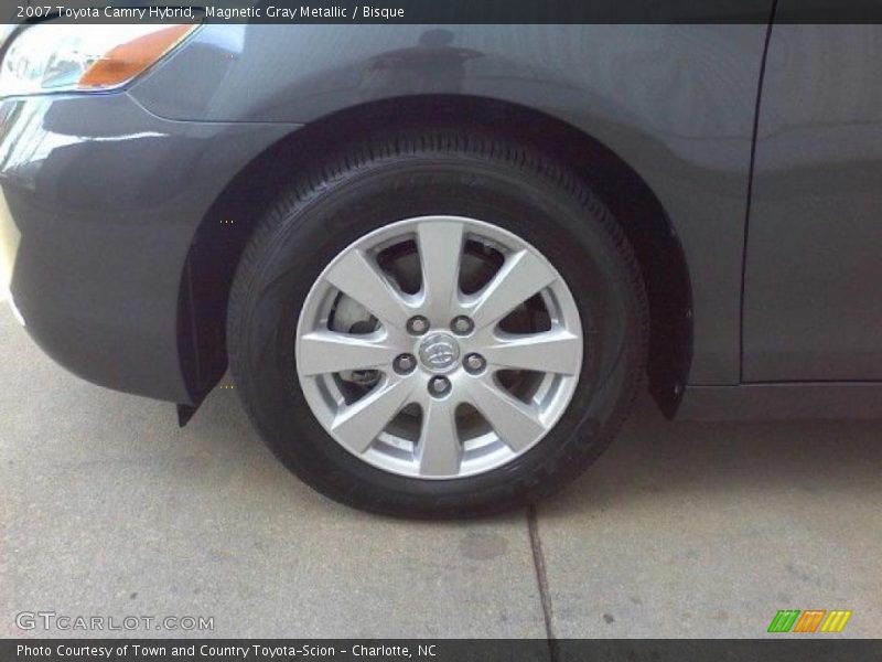 Magnetic Gray Metallic / Bisque 2007 Toyota Camry Hybrid