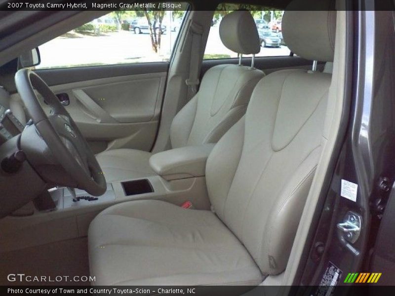 Magnetic Gray Metallic / Bisque 2007 Toyota Camry Hybrid