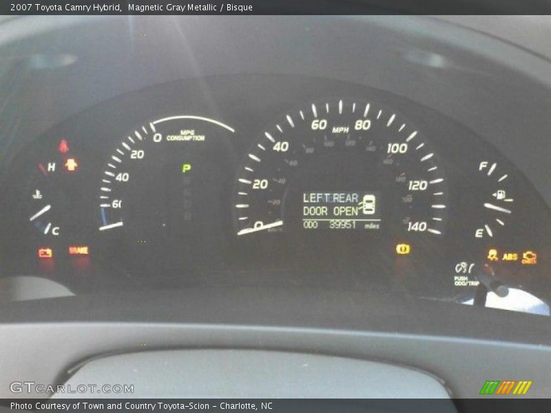 Magnetic Gray Metallic / Bisque 2007 Toyota Camry Hybrid