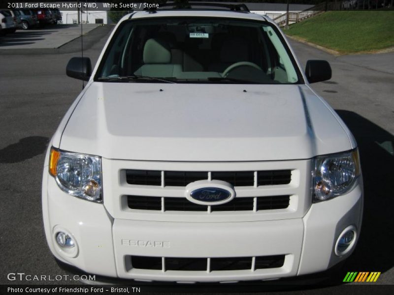 White Suede / Stone 2011 Ford Escape Hybrid 4WD
