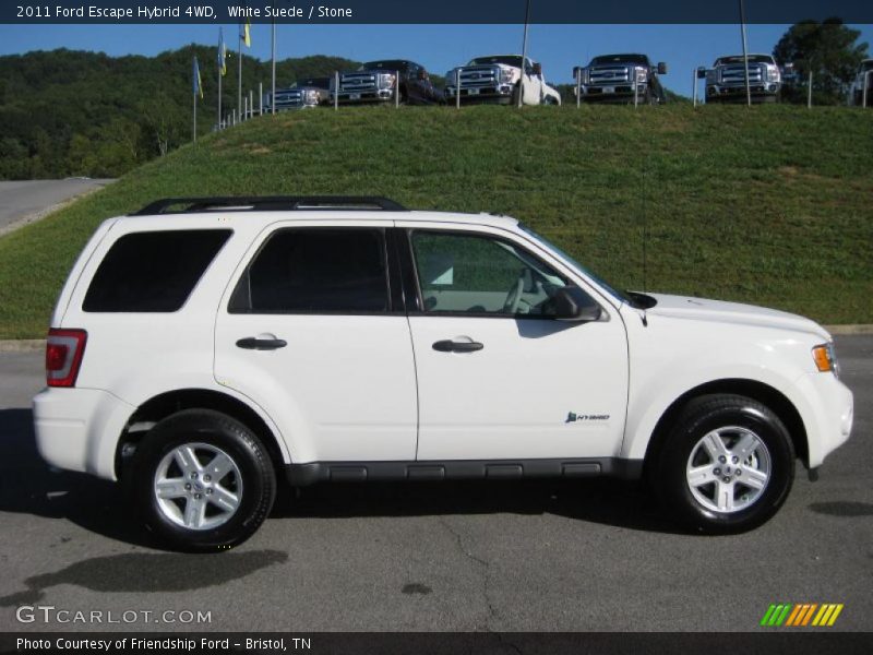 White Suede / Stone 2011 Ford Escape Hybrid 4WD