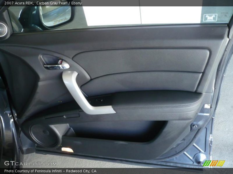 Carbon Gray Pearl / Ebony 2007 Acura RDX