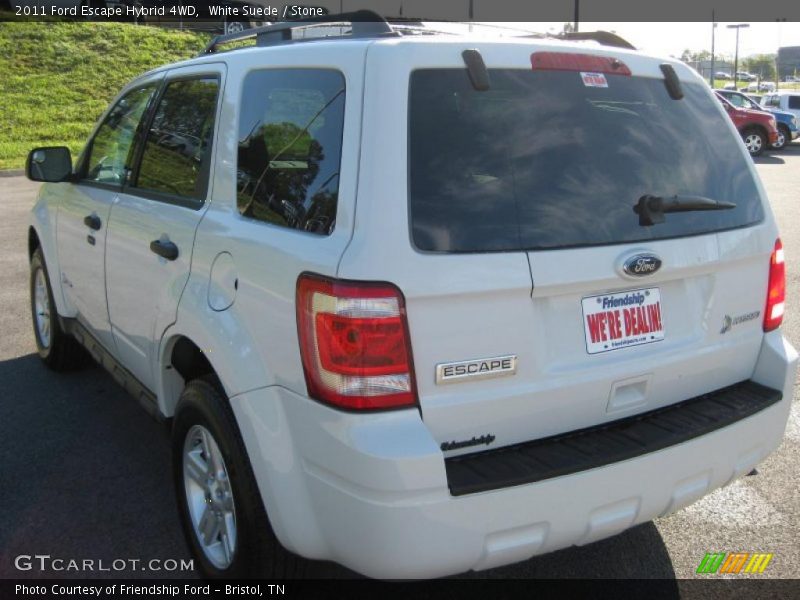 White Suede / Stone 2011 Ford Escape Hybrid 4WD