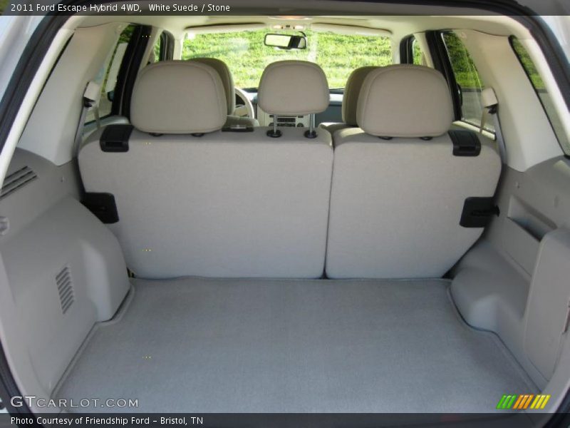 White Suede / Stone 2011 Ford Escape Hybrid 4WD