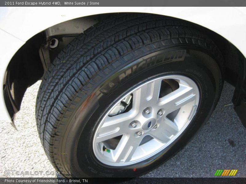 White Suede / Stone 2011 Ford Escape Hybrid 4WD