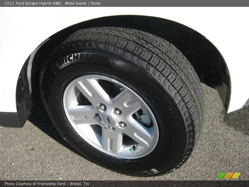 White Suede / Stone 2011 Ford Escape Hybrid 4WD