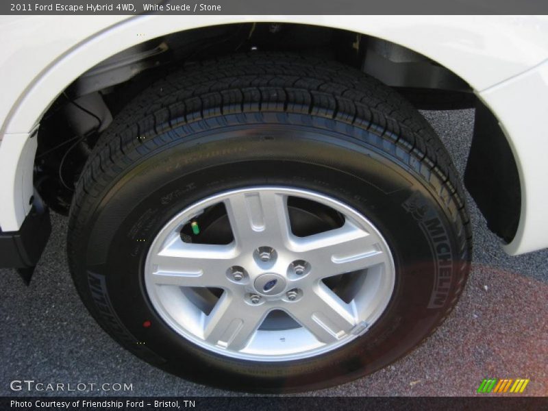 White Suede / Stone 2011 Ford Escape Hybrid 4WD