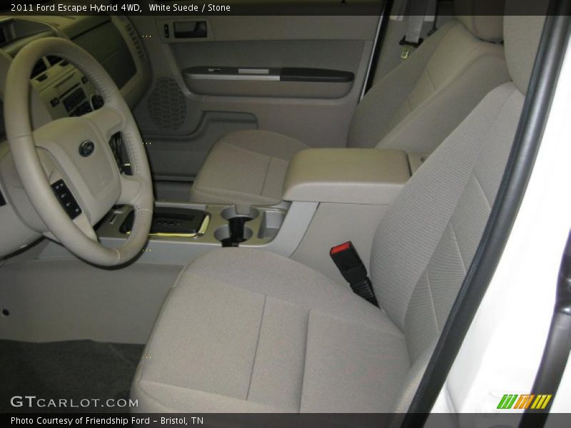 White Suede / Stone 2011 Ford Escape Hybrid 4WD