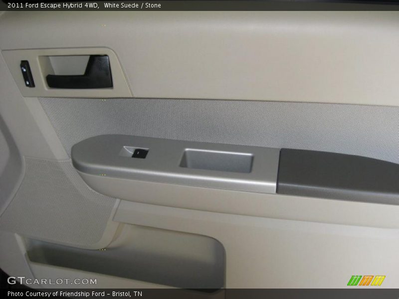 White Suede / Stone 2011 Ford Escape Hybrid 4WD