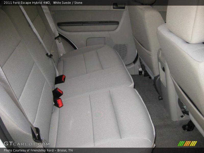 White Suede / Stone 2011 Ford Escape Hybrid 4WD