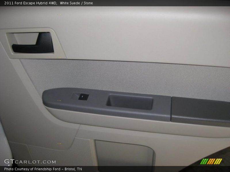 White Suede / Stone 2011 Ford Escape Hybrid 4WD