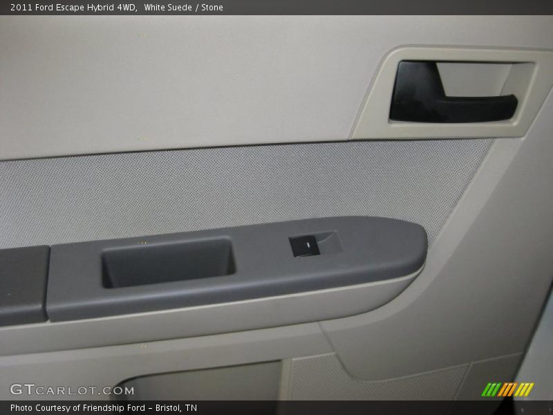 White Suede / Stone 2011 Ford Escape Hybrid 4WD