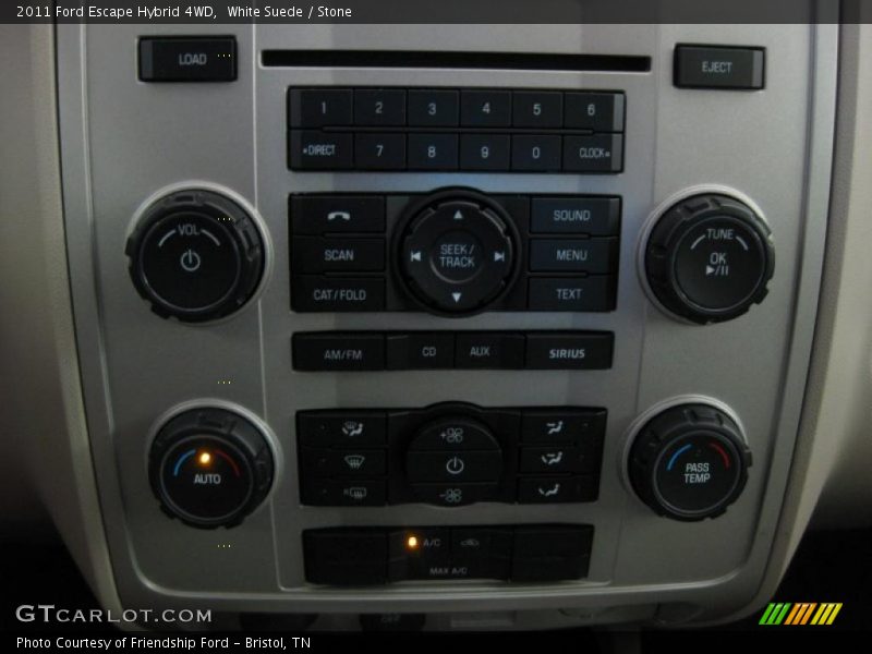 White Suede / Stone 2011 Ford Escape Hybrid 4WD