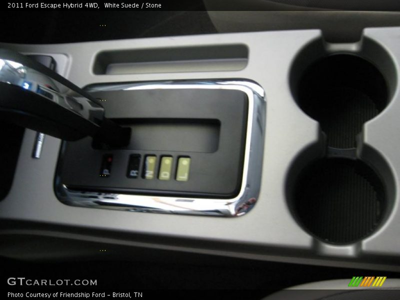White Suede / Stone 2011 Ford Escape Hybrid 4WD