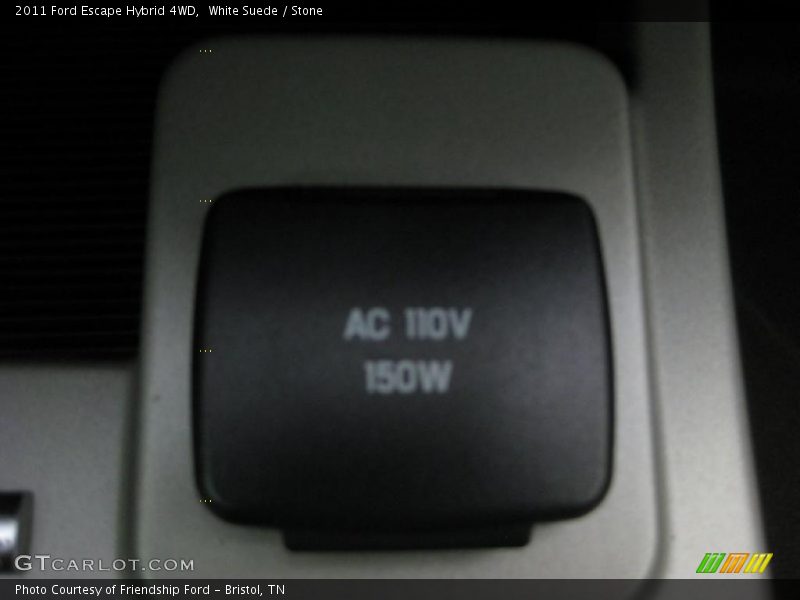 White Suede / Stone 2011 Ford Escape Hybrid 4WD