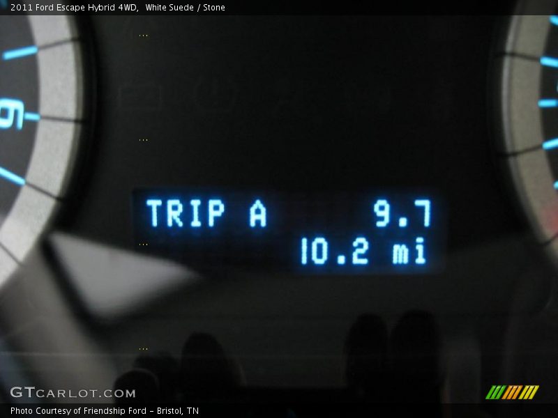White Suede / Stone 2011 Ford Escape Hybrid 4WD