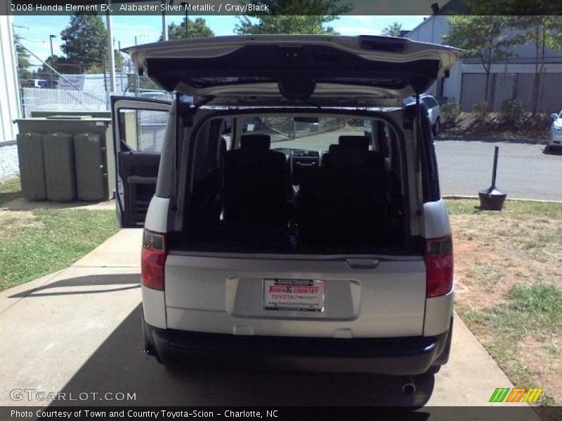 Alabaster Silver Metallic / Gray/Black 2008 Honda Element EX