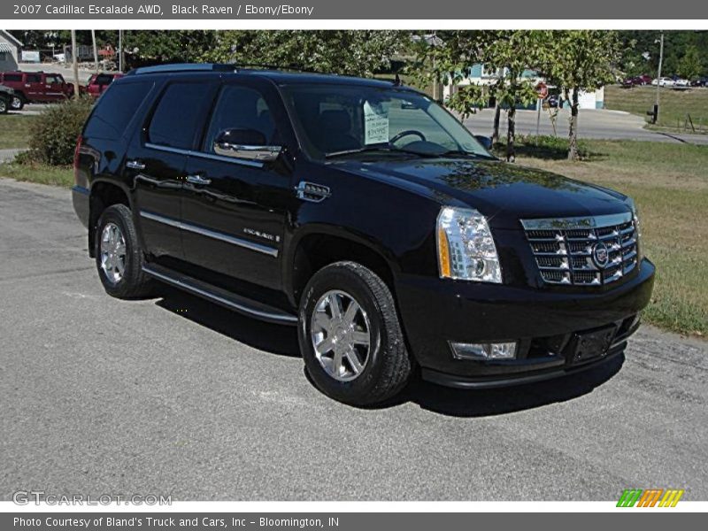 Black Raven / Ebony/Ebony 2007 Cadillac Escalade AWD