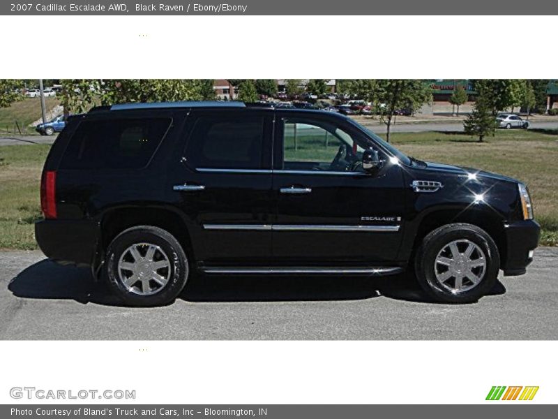 Black Raven / Ebony/Ebony 2007 Cadillac Escalade AWD