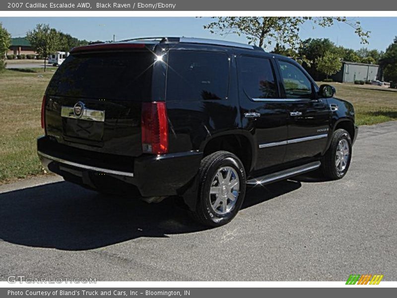 Black Raven / Ebony/Ebony 2007 Cadillac Escalade AWD