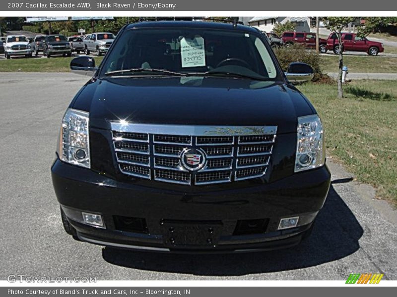 Black Raven / Ebony/Ebony 2007 Cadillac Escalade AWD