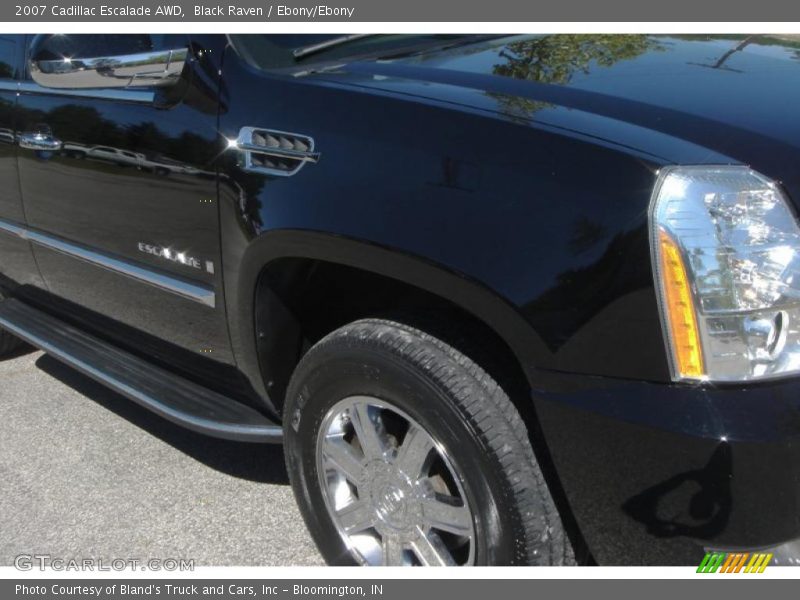 Black Raven / Ebony/Ebony 2007 Cadillac Escalade AWD