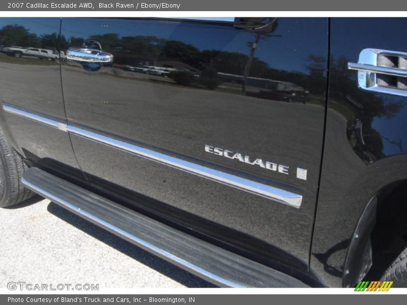 Black Raven / Ebony/Ebony 2007 Cadillac Escalade AWD