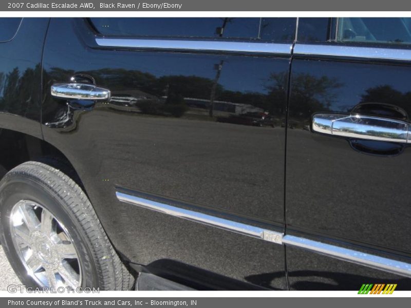 Black Raven / Ebony/Ebony 2007 Cadillac Escalade AWD