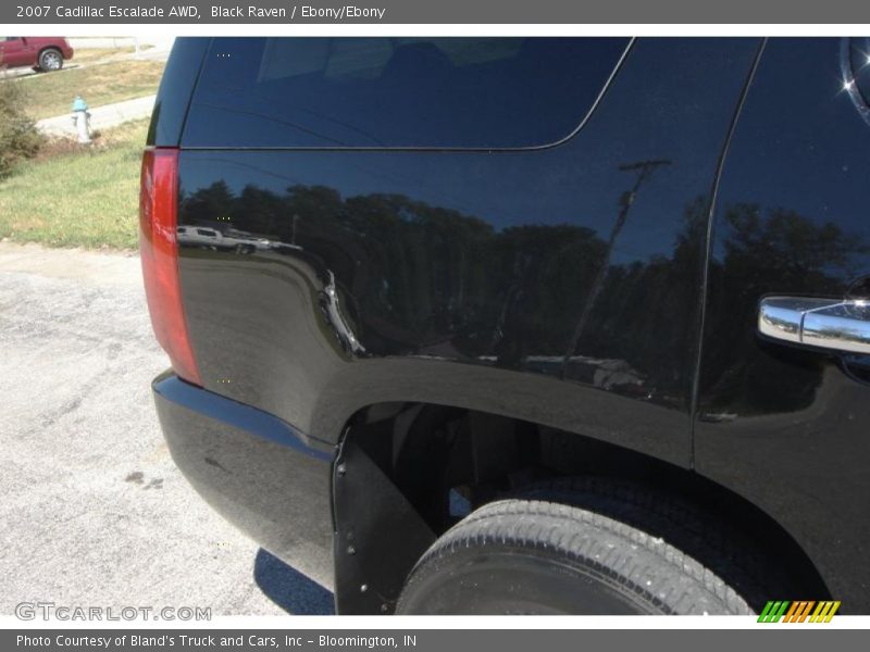 Black Raven / Ebony/Ebony 2007 Cadillac Escalade AWD