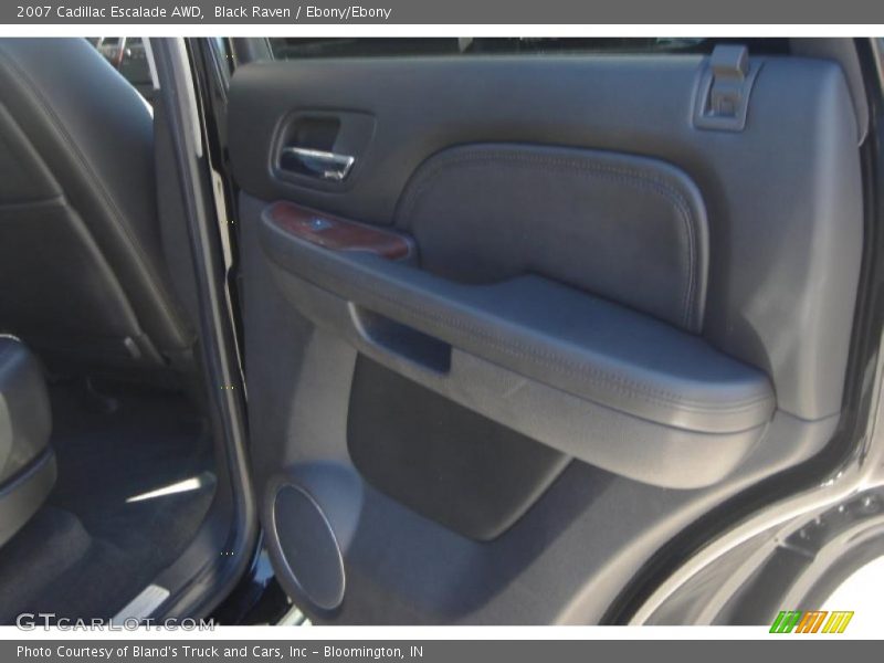 Black Raven / Ebony/Ebony 2007 Cadillac Escalade AWD