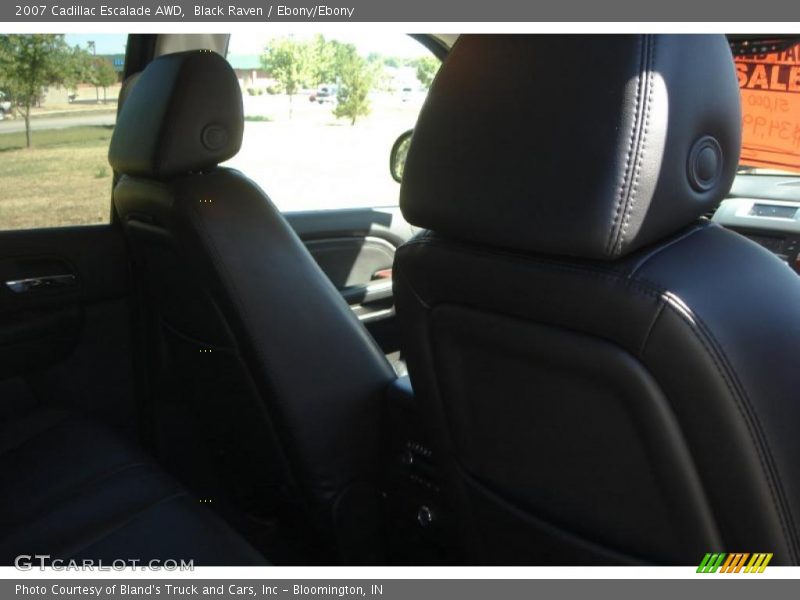 Black Raven / Ebony/Ebony 2007 Cadillac Escalade AWD