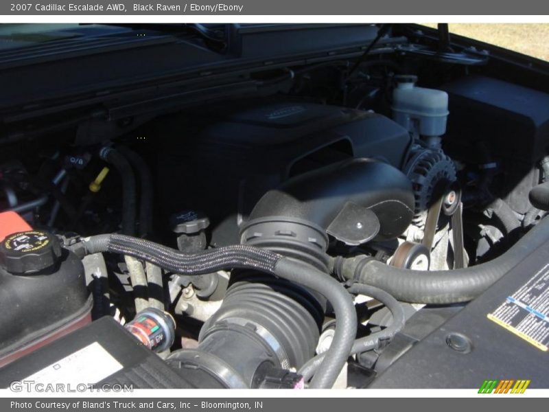 Black Raven / Ebony/Ebony 2007 Cadillac Escalade AWD