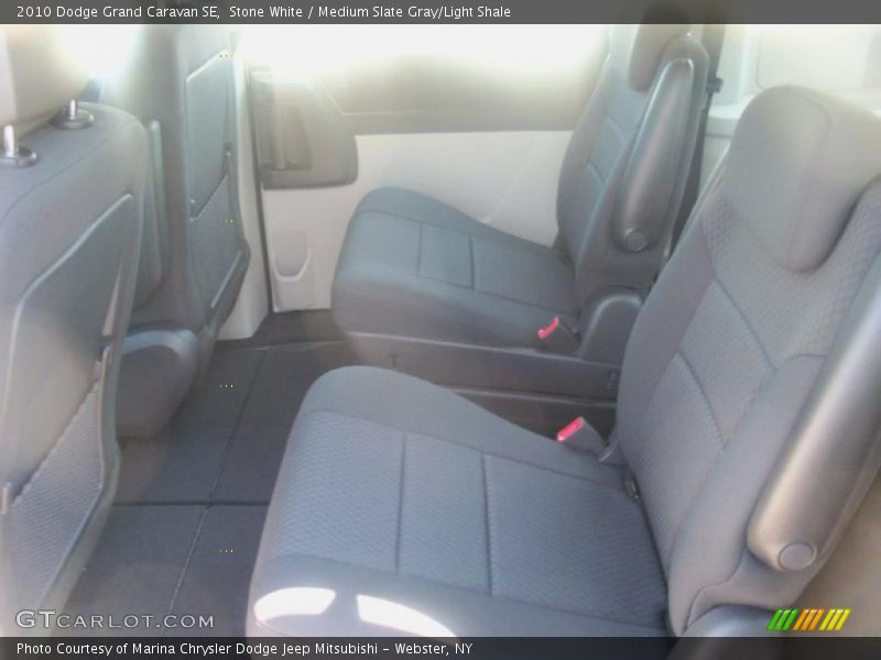 Stone White / Medium Slate Gray/Light Shale 2010 Dodge Grand Caravan SE