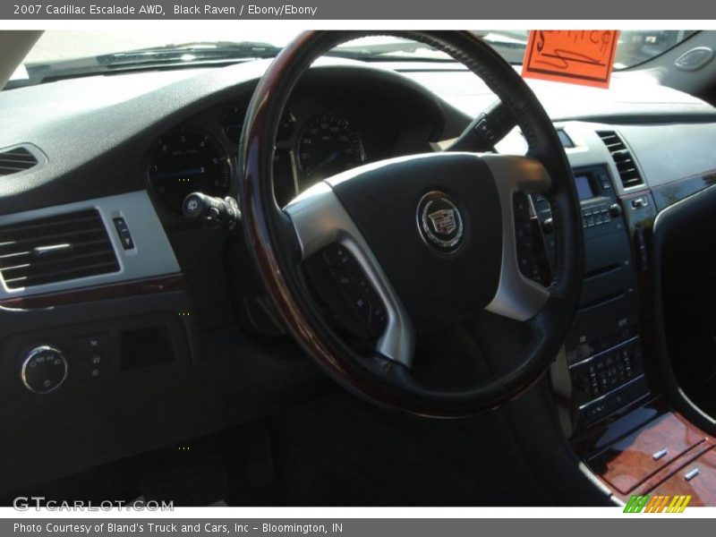Black Raven / Ebony/Ebony 2007 Cadillac Escalade AWD