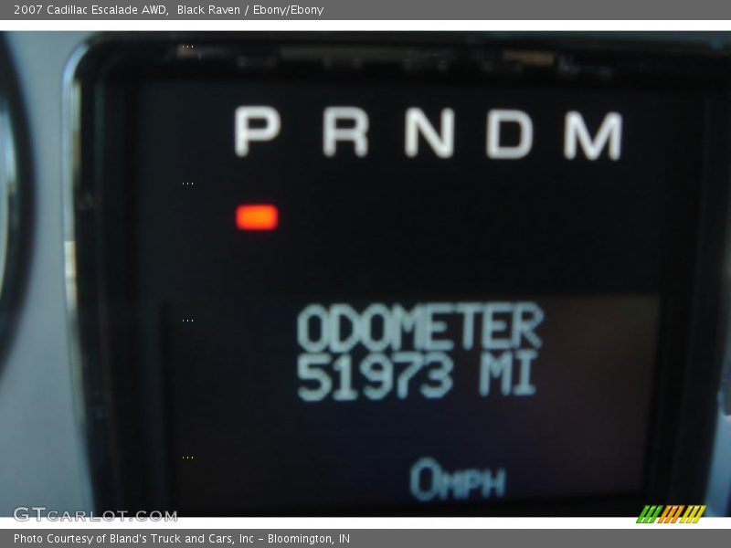 Black Raven / Ebony/Ebony 2007 Cadillac Escalade AWD