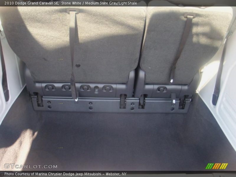 Stone White / Medium Slate Gray/Light Shale 2010 Dodge Grand Caravan SE