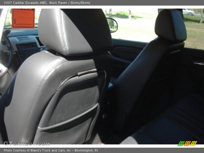 Black Raven / Ebony/Ebony 2007 Cadillac Escalade AWD