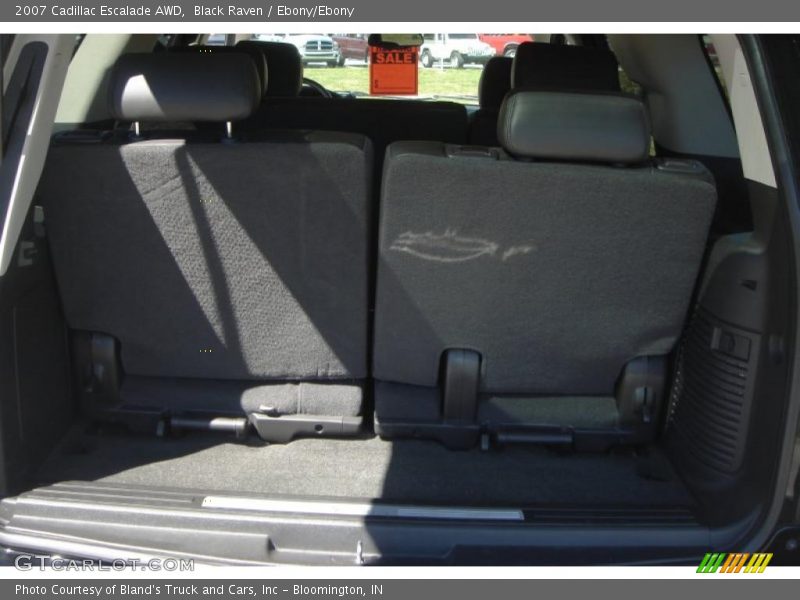 Black Raven / Ebony/Ebony 2007 Cadillac Escalade AWD