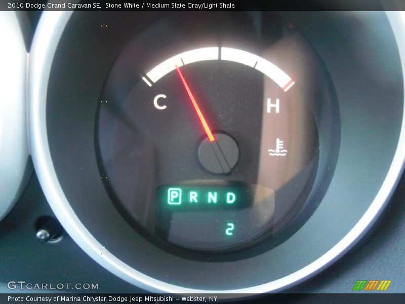 Stone White / Medium Slate Gray/Light Shale 2010 Dodge Grand Caravan SE