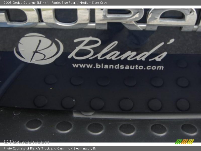 Patriot Blue Pearl / Medium Slate Gray 2005 Dodge Durango SLT 4x4