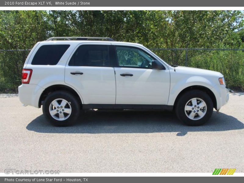 White Suede / Stone 2010 Ford Escape XLT V6