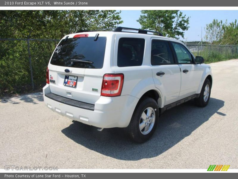 White Suede / Stone 2010 Ford Escape XLT V6