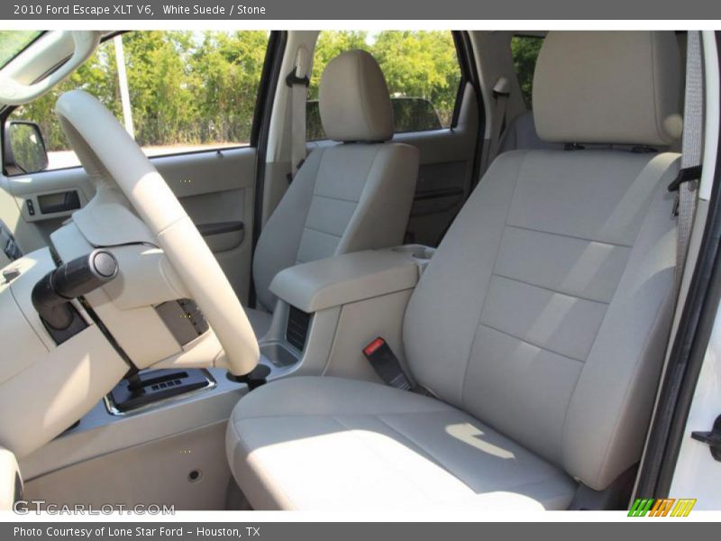 White Suede / Stone 2010 Ford Escape XLT V6