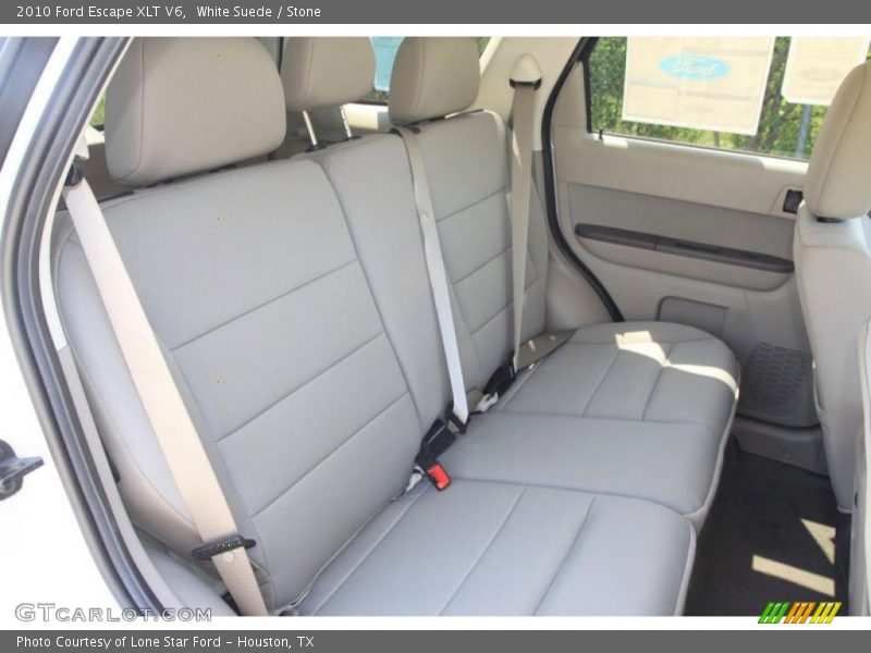 White Suede / Stone 2010 Ford Escape XLT V6